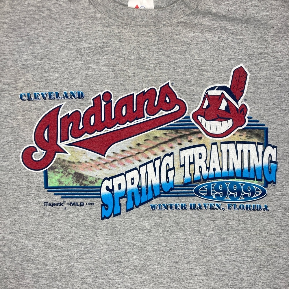 Cleveland Indians Spring Training T Shirt (1999)

Size XXL